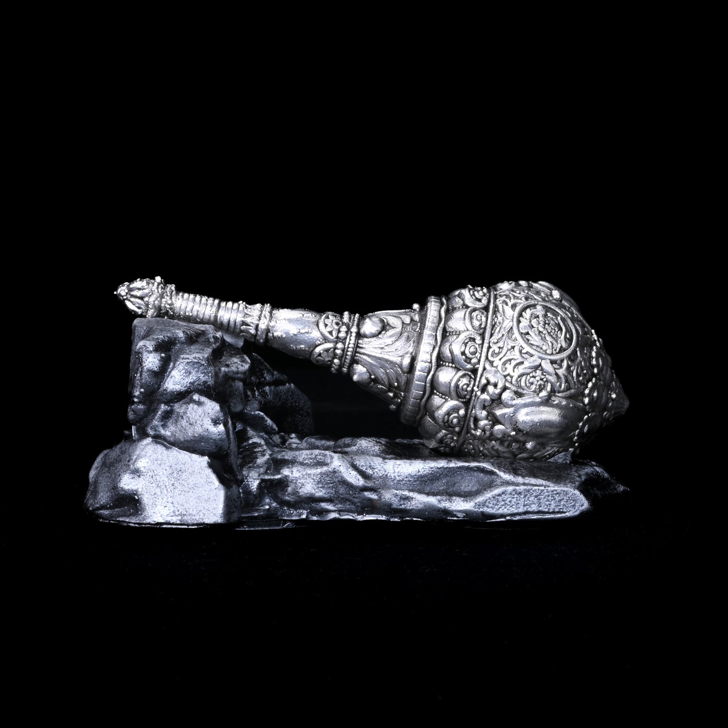 Lord Hanuman Gada Pure Silver