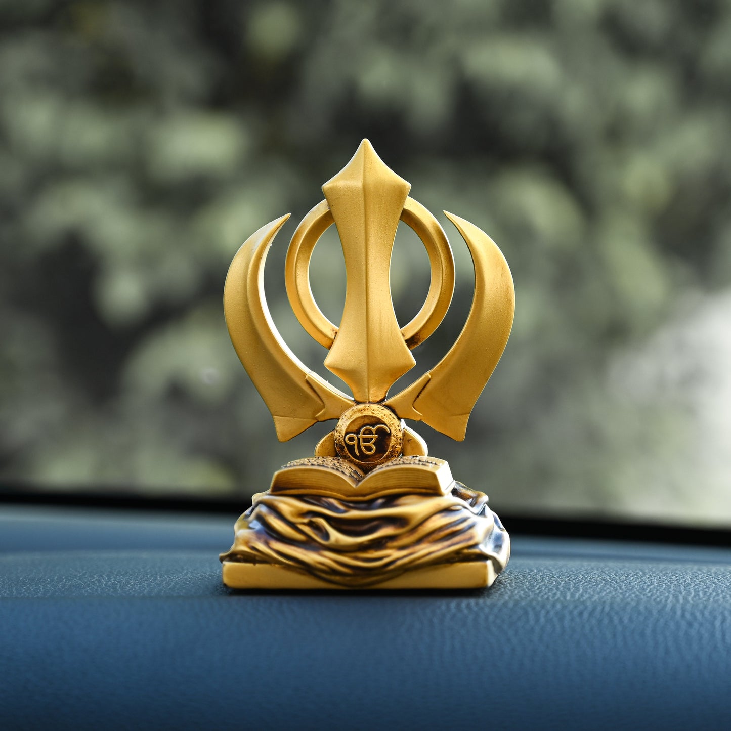 Khanda Sahib for Car Dashboard