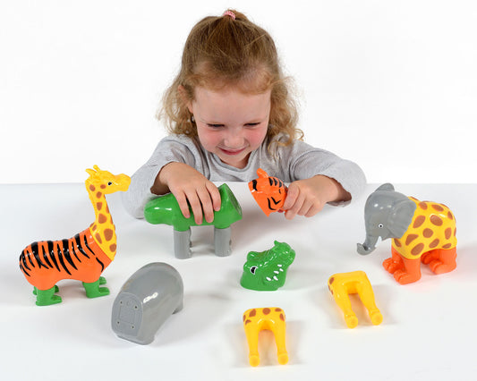 Get 50% Today - Mix & Match Magnetic  Animals toy for kids