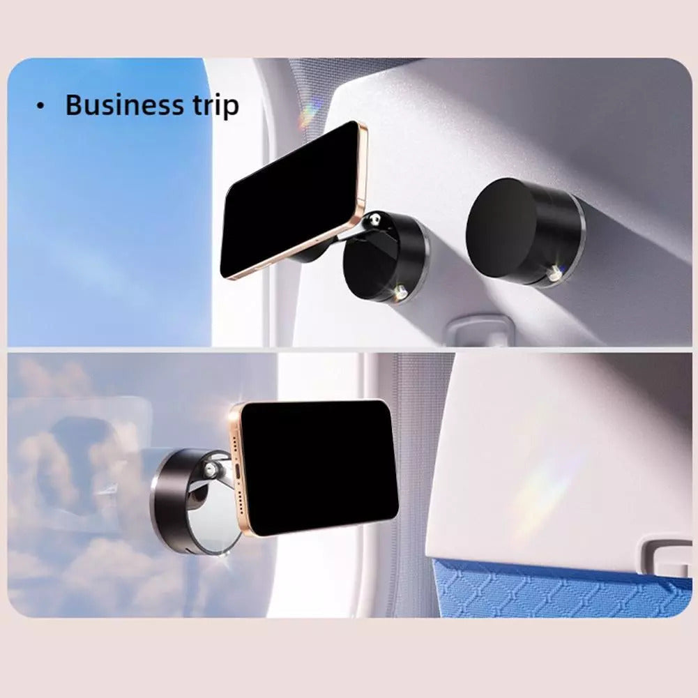 360-Degree Rotating Magnetic Adjustable Height Phone Holder