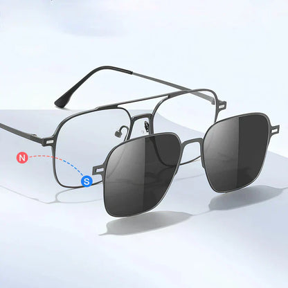 Magnetic POLARIZED SUNGLASSES | Lightweight Design (6-in-1 Versatility)